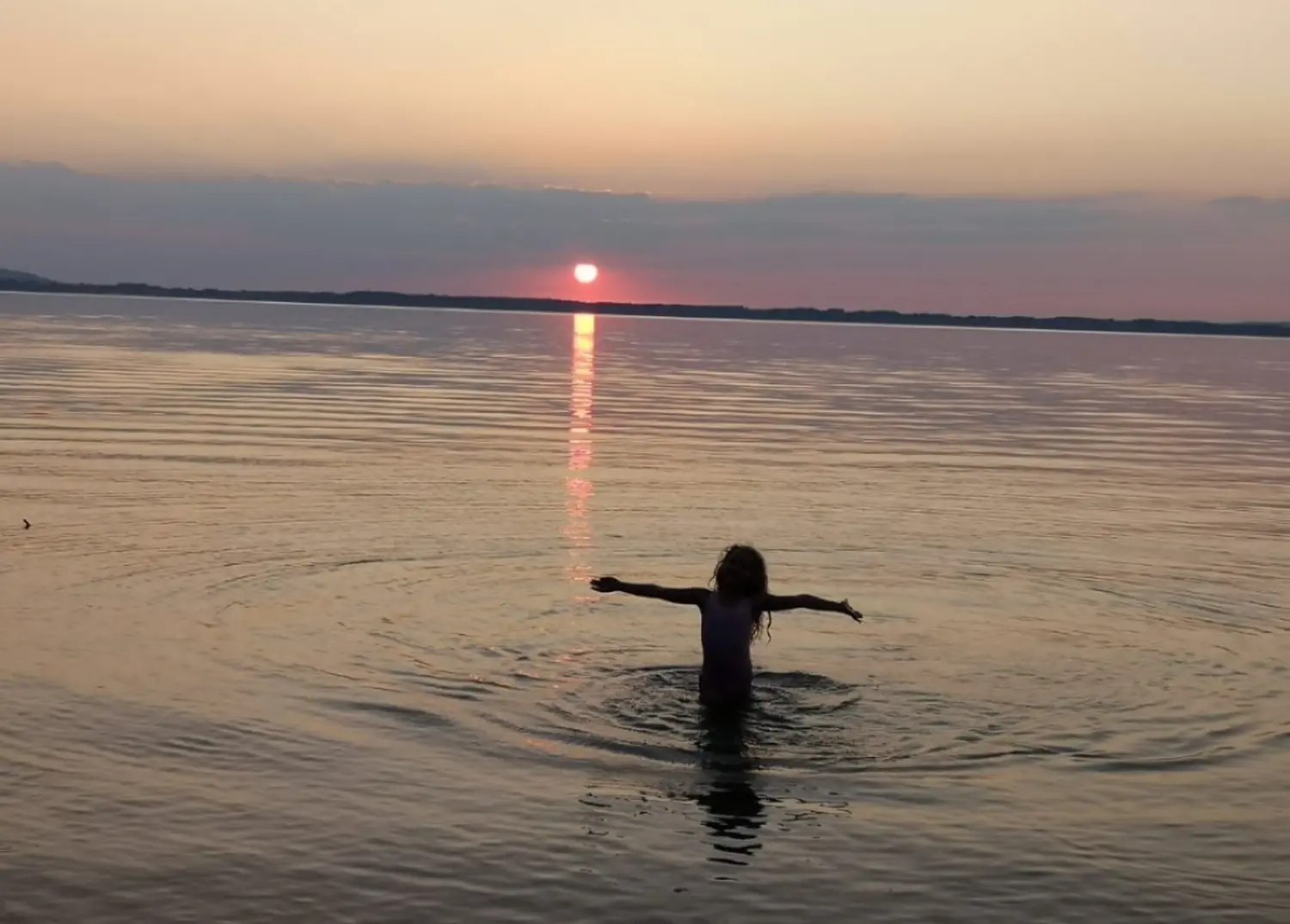 Mädchen im Meer von Praxis für Logopädie Marina Unger